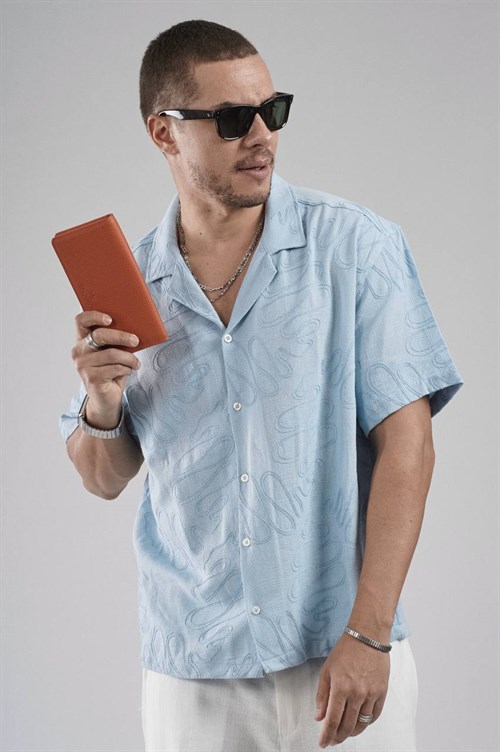 Wholesale Mens Light Blue Shirt