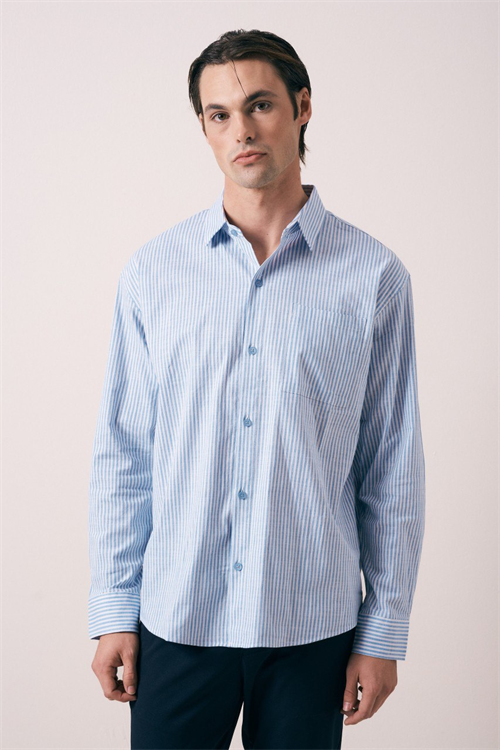 Wholesale Mens Light Blue Shirt