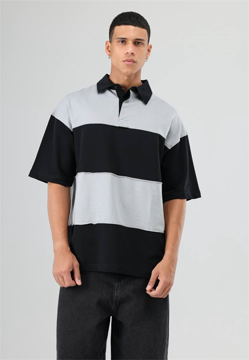 Wholesale Mens Light Gray Polo T-Shirt