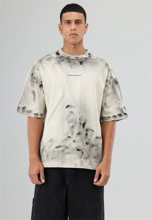 Wholesale Mens Light Gray T-Shirt