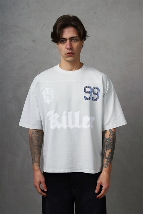 Wholesale Mens Light Gray T-Shirt