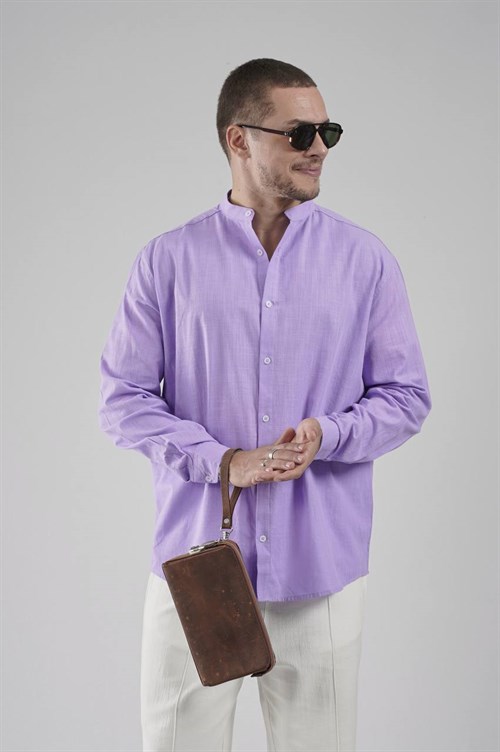 Wholesale Mens Lilac Shirt