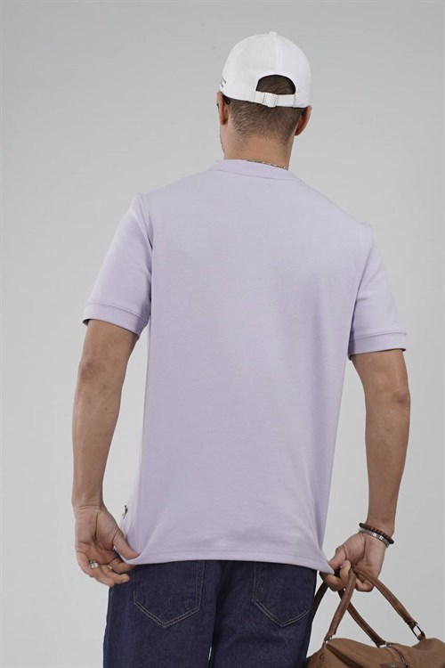 Wholesale Mens Lilac T-Shirt