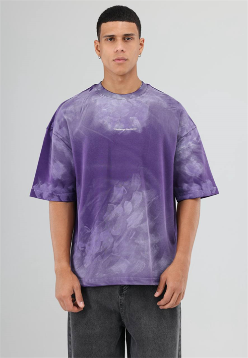 Wholesale Mens Lilac T-Shirt