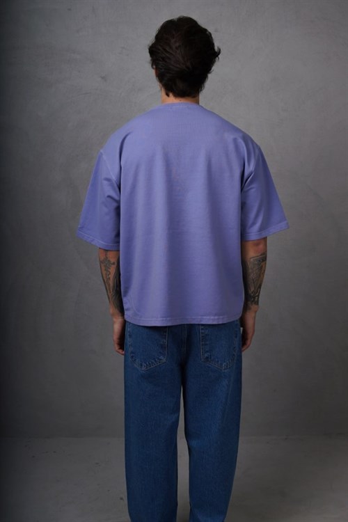 Wholesale Mens Lilac T-Shirt