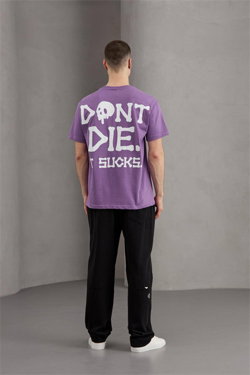 Wholesale Mens Lilac T-Shirt