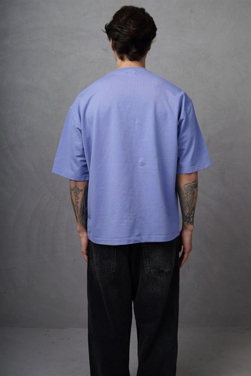 Wholesale Mens Lilac T-Shirt