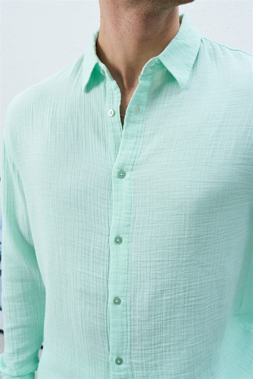 Wholesale Mens Menthol Shirt