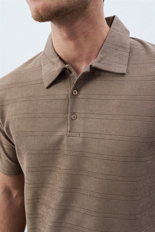 Wholesale Mens Mink Polo T-Shirt