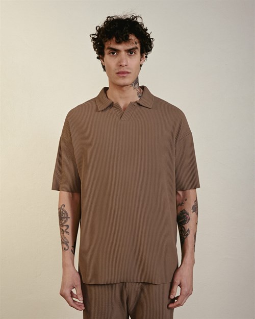 Wholesale Mens Mink Polo T-Shirt