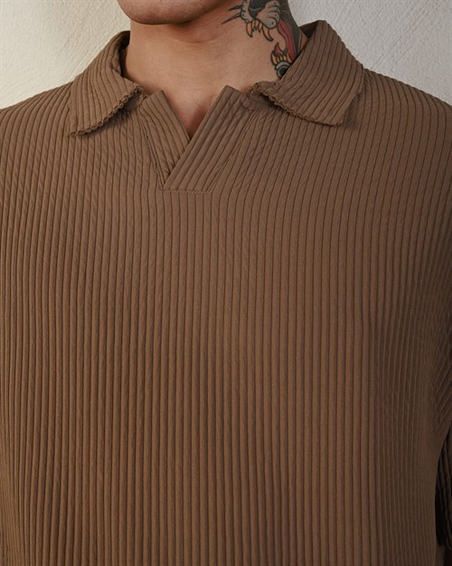 Wholesale Mens Mink Polo T-Shirt