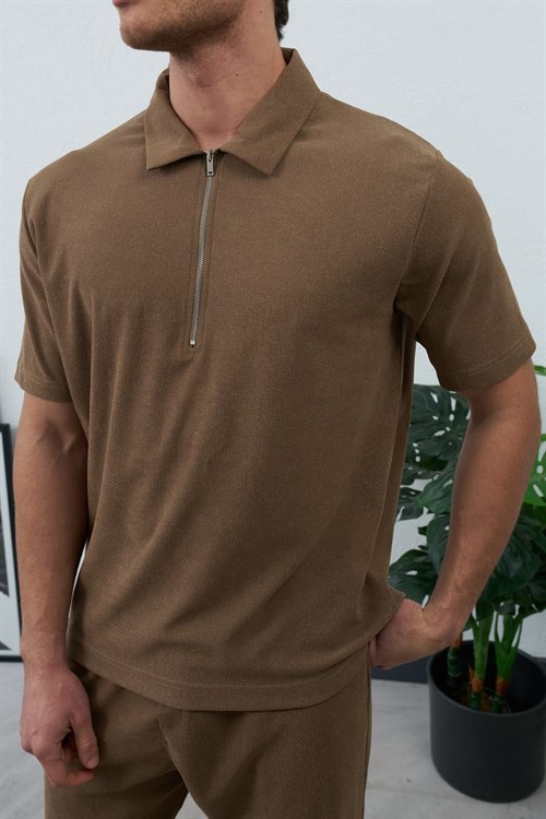 Wholesale Mens Mink Polo T-Shirt