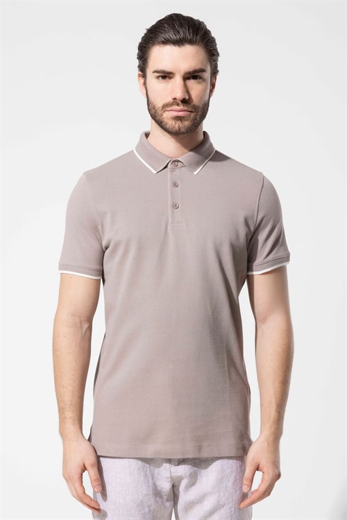 Wholesale Mens Mink Polo T-Shirt