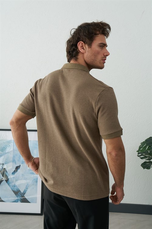 Wholesale Mens Mink Polo T-Shirt