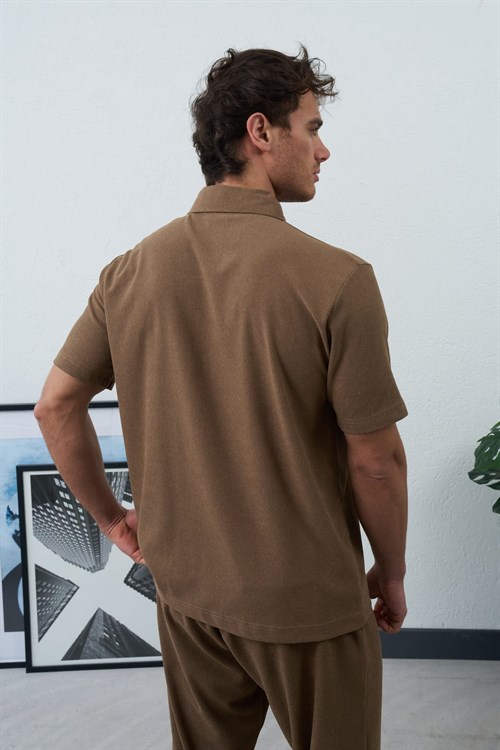 Wholesale Mens Mink Polo T-Shirt