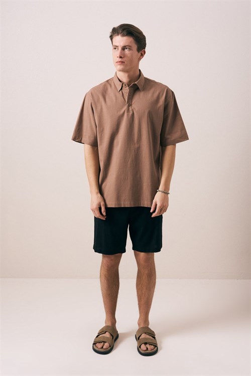 Wholesale Mens Mink Polo T-Shirt
