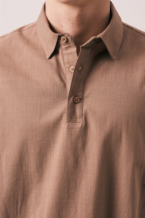 Wholesale Mens Mink Polo T-Shirt