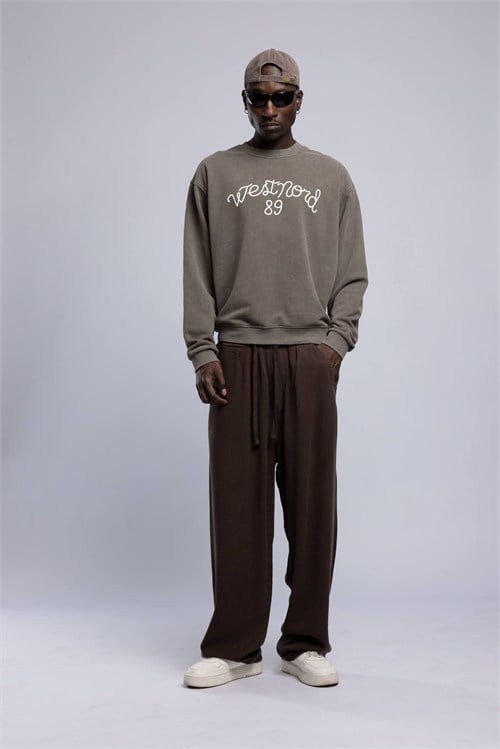 Wholesale Mens Mink Printed Sweatshirt 