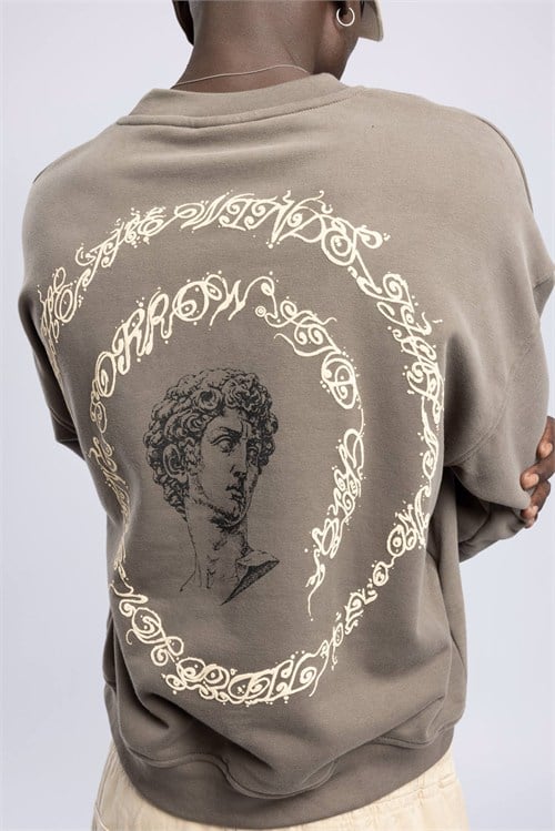 Wholesale Mens Mink Printed Sweatshirt 