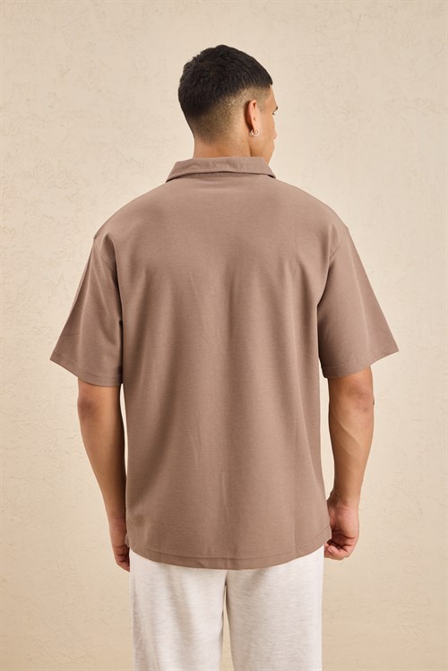 Wholesale Mens Mink Regular Fit Polo Shirt