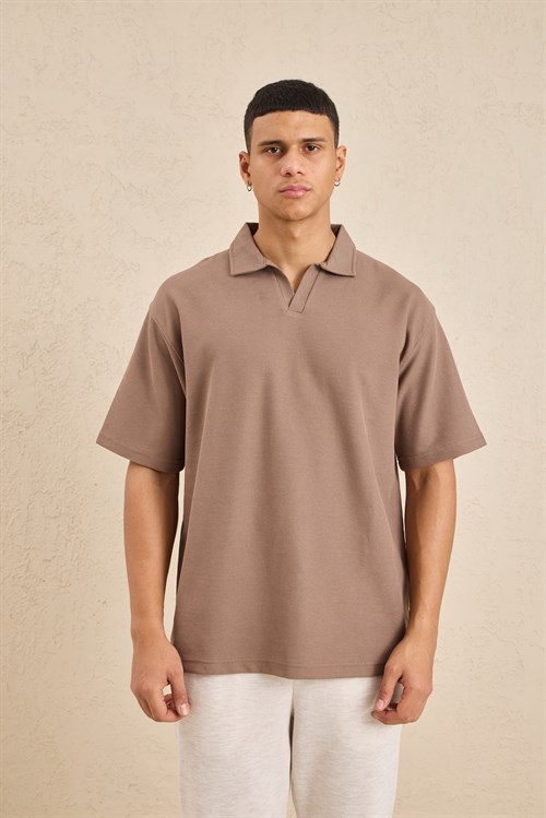 Wholesale Mens Mink Regular Fit Polo Shirt