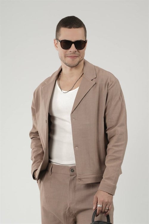 Wholesale Mens Mink Shirt and Pants Set