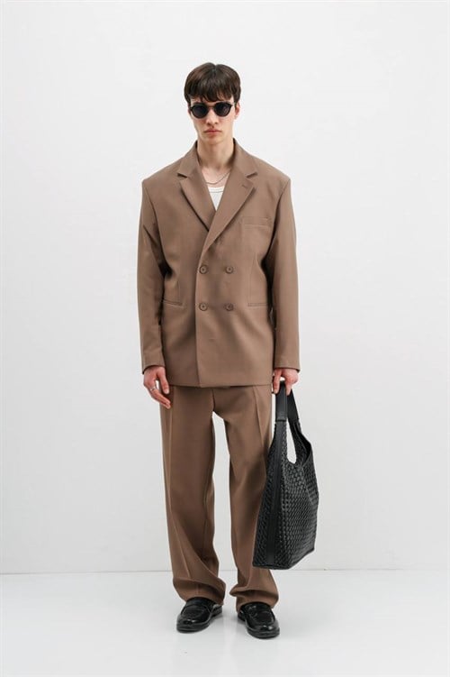 Wholesale Mens Mink Two-Piece Suit