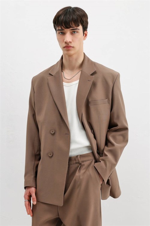 Wholesale Mens Mink Two-Piece Suit