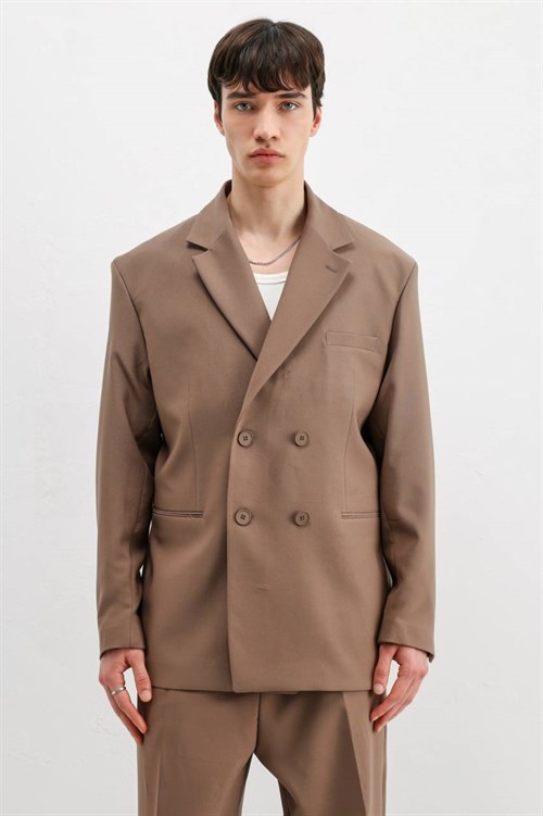 Wholesale Mens Mink Two-Piece Suit