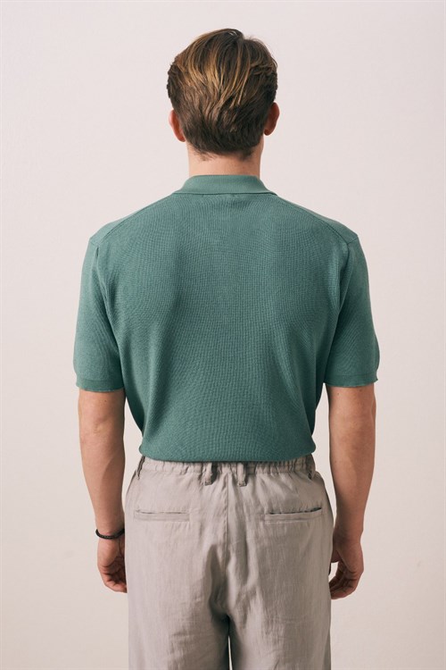 Wholesale Mens Mint Knit T-Shirt