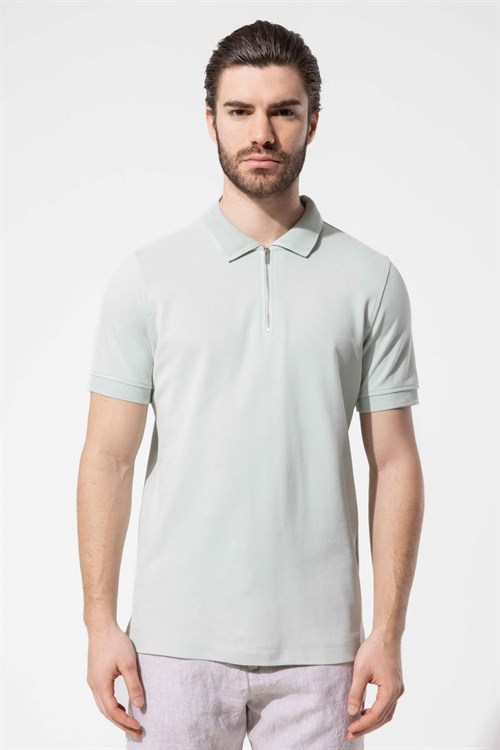 Wholesale Mens Mint Polo T-Shirt