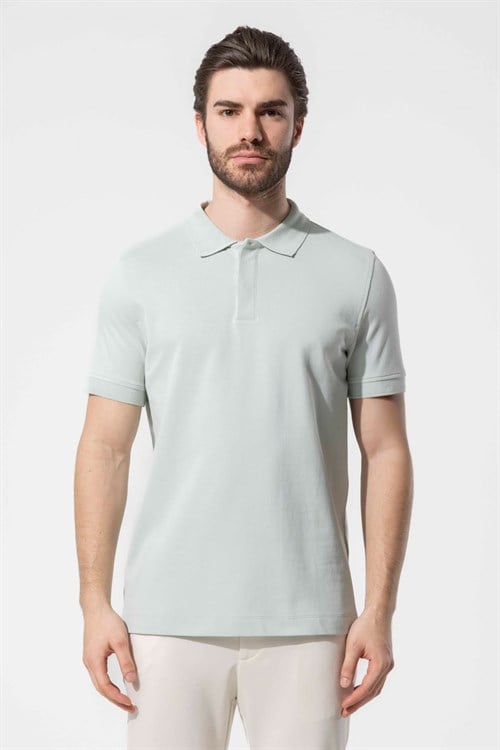 Wholesale Mens Mint Polo T-Shirt