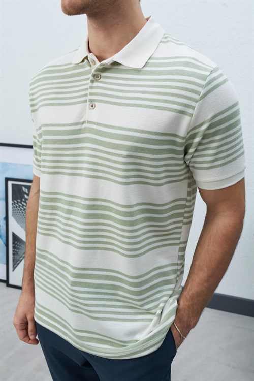 Wholesale Mens Mint Polo T-Shirt