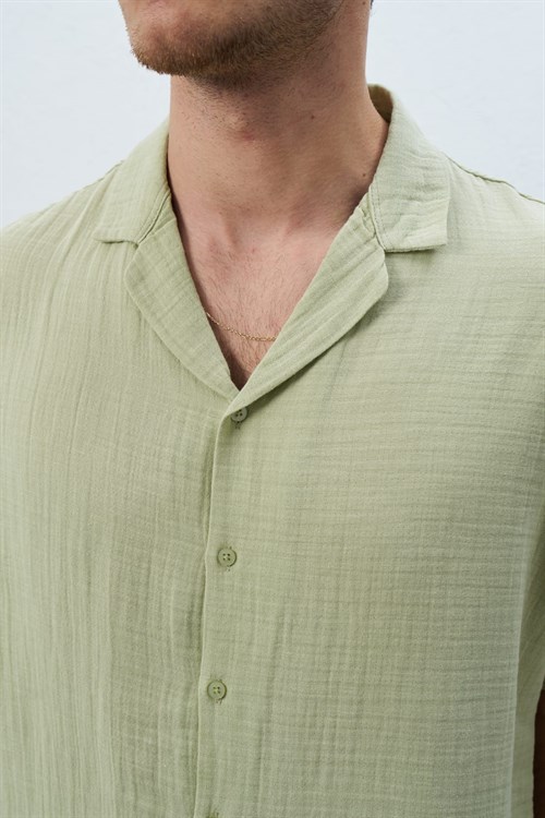 Wholesale Mens Mint Shirt