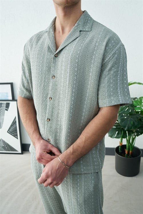 Wholesale Mens Mint Shirt