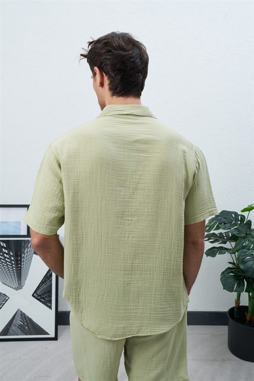 Wholesale Mens Mint Shirt