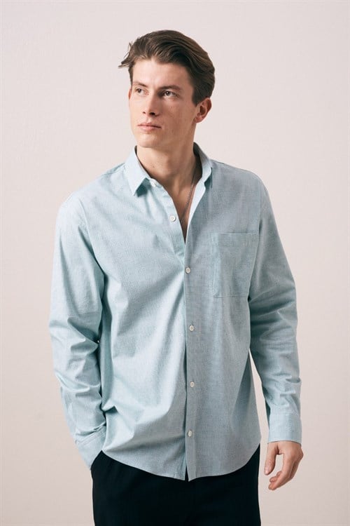 Wholesale Mens Mint Shirt