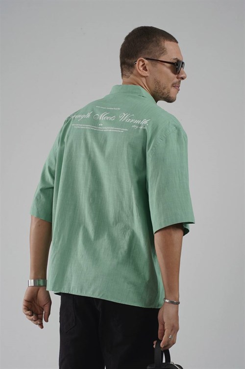 Wholesale Mens Mint Shirt