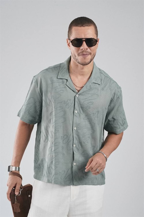 Wholesale Mens Mint Shirt
