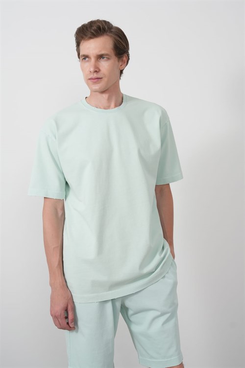 Wholesale Mens Mint T-Shirt
