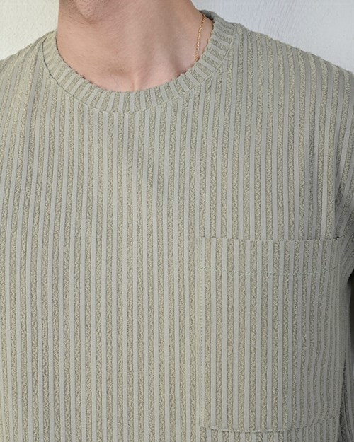 Wholesale Mens Mint T-Shirt