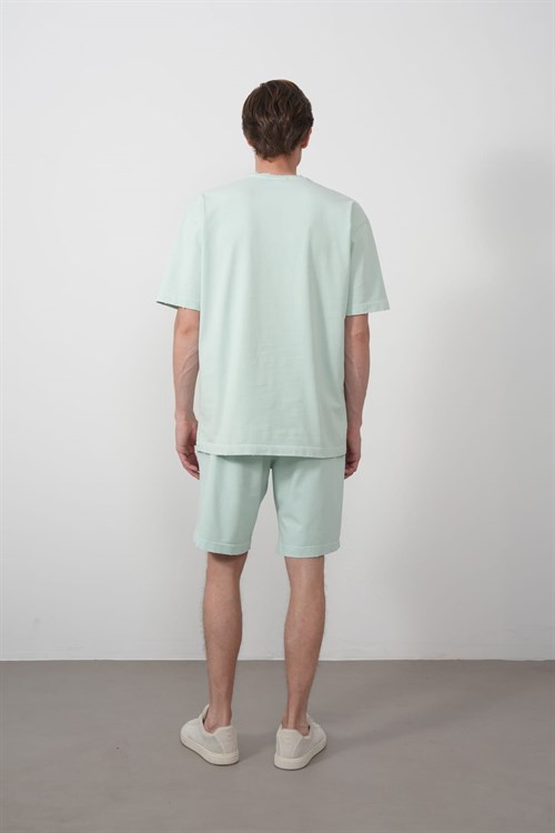 Wholesale Mens Mint T-Shirt