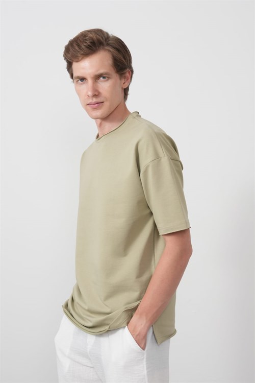 Wholesale Mens Mint T-Shirt
