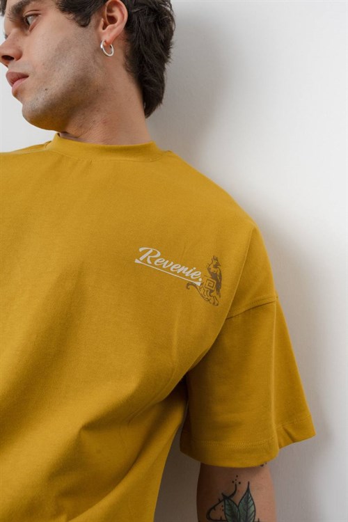 Wholesale Mens Mustard T-Shirt