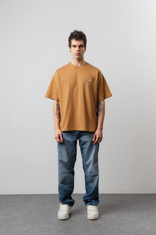 Wholesale Mens Mustard T-Shirt
