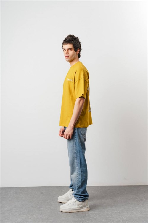 Wholesale Mens Mustard T-Shirt