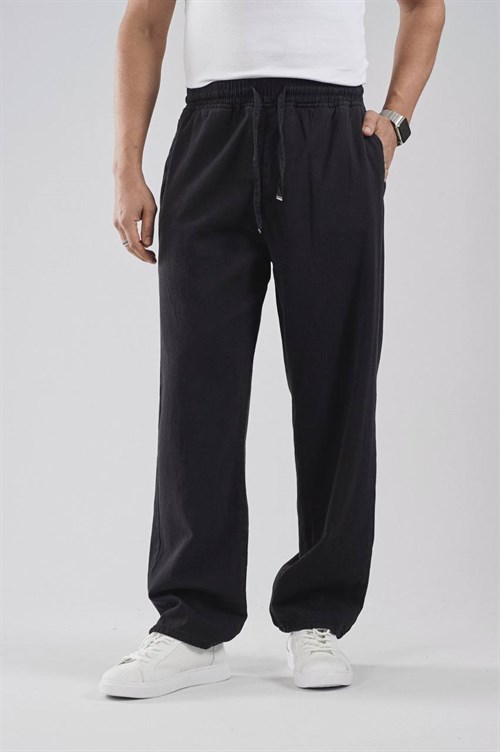Wholesale Mens Black Baggy Pants