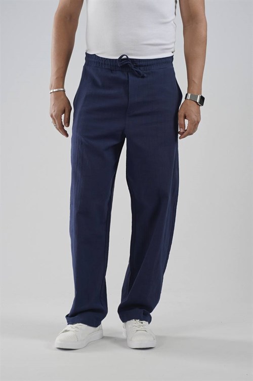 Wholesale Mens Navy Baggy Pants