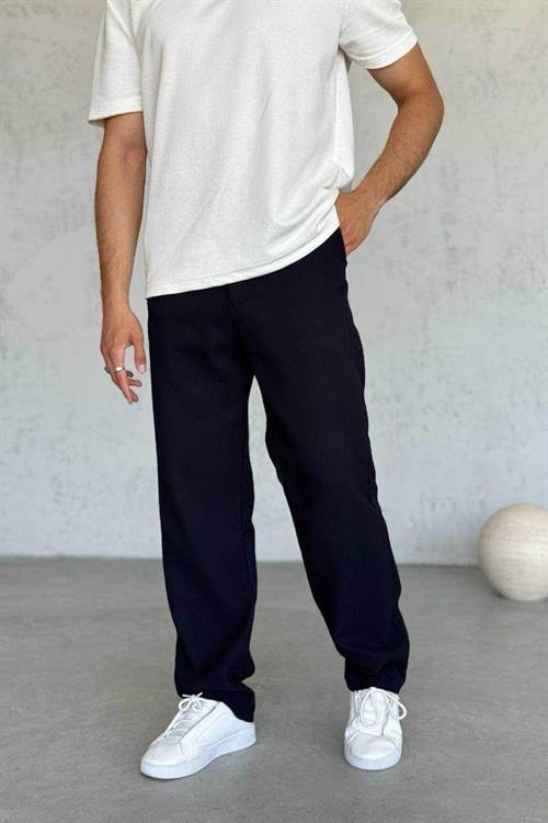 Wholesale Mens Navy Baggy Pants