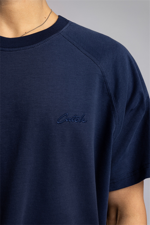 Wholesale Mens Navy Basic T-shirt